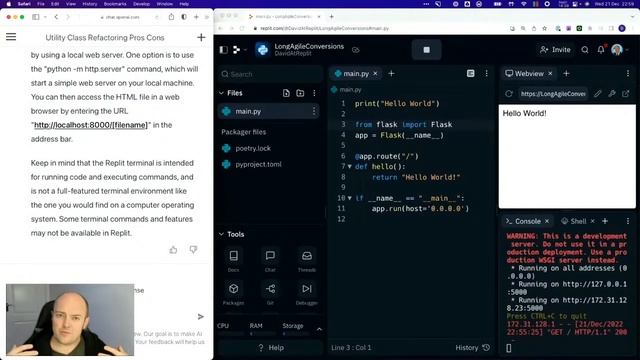 Replit 101 Coding Helpline смотреть онлайн