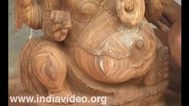 Wood craft, elephant, carving, sculpture, traditional, handicraft, Thiruvananthapuram, Aryanadu смотреть онлайн