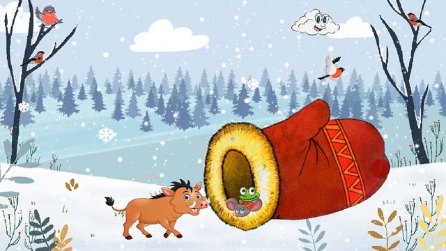 Рукавичка (казка на українській мові) смотреть онлайн