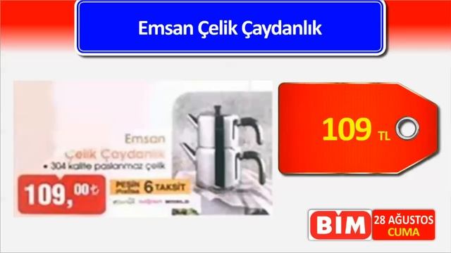 BİM 28 AĞUSTOS 2020 KATALOĞU | EMSAN ÇEYİZ SETİ HAFTASI | TEK TEK NET SUNUM смотреть онлайн