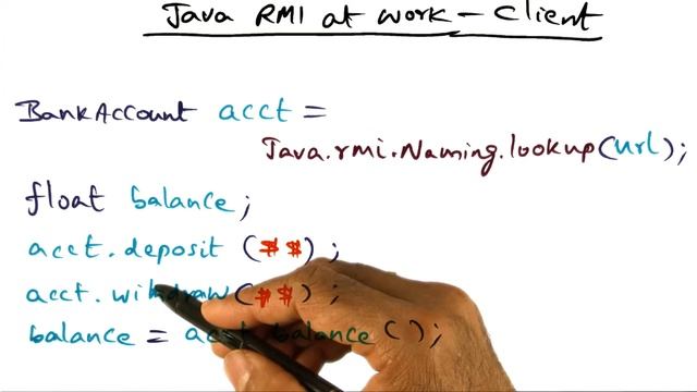 Java RMI at Work (Client) - Georgia Tech - Advanced Operating Systems смотреть онлайн