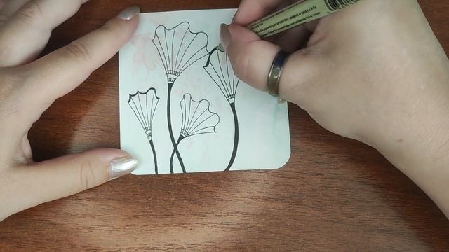 Зентангл Тангл Ulace