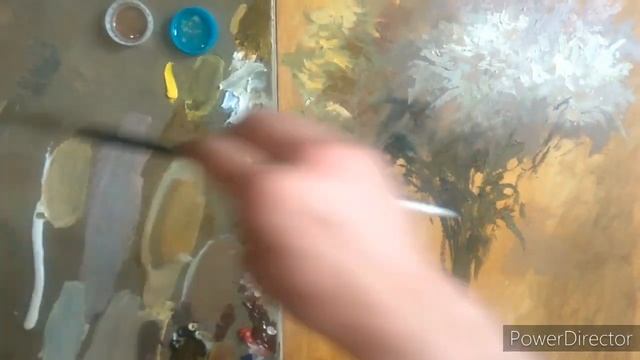 Цветы маслом.Этюд.Как написать натюрморт маслом?Oil flowers.Sketch.How to paint a flower still life смотреть онлайн