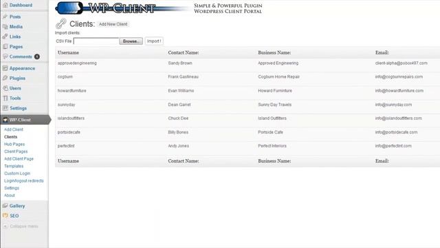 Wordpress Client Login Area смотреть онлайн
