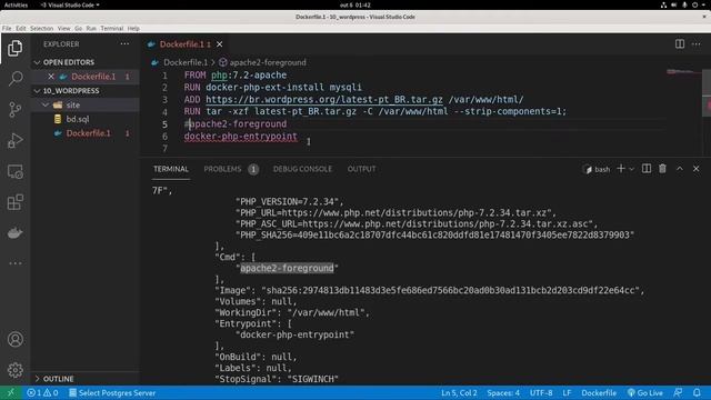 Curso de Docker - 10 Dockerfile para wordpress смотреть онлайн