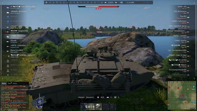 War Thunder player _KovsmoV_ cheating by using ESP and aimbot during the game. смотреть онлайн