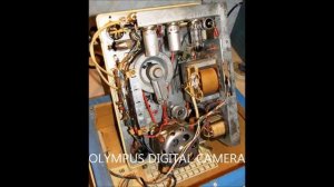 Ламповый катушечный магнитофон Айдас 9М - внутреннее устройство.