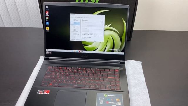 MSI Bravo 15: Ryzen 7-4800H Quick Look смотреть онлайн