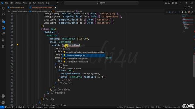 How to fetch all categories from firebase | Flutter ecommerce app using firebase with admin panel смотреть онлайн