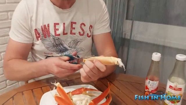 Варим и разделываем краб опилио смотреть онлайн
