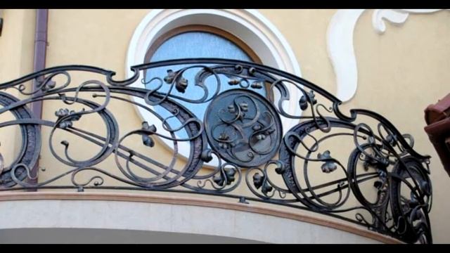 Кованые перила для балкона , кованый балкон , балконные перила смотреть онлайн