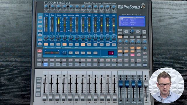 Overview Of The PreSonus StudioLive 16.0.2 USB Digital Mixer