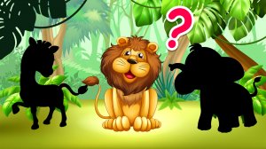 Угадай животное по силуэту Животные для детей