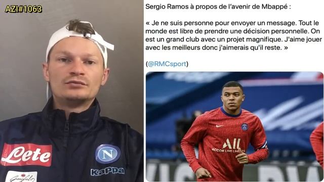 MAUVAISE NOUVELLE EN VUE POUR BENZEMA ? / SERGIO RAMOS ENVOI UN MESSAGE À MBAPPÉ .. AZI#1063 смотреть онлайн