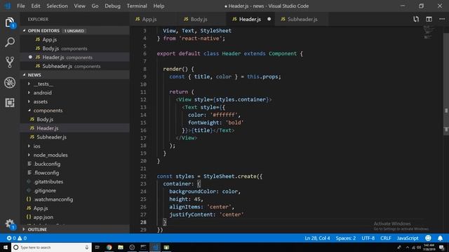 Belajar Desain / Style Untuk Styling Pada React Native #6 | Bahasa Indonesia смотреть онлайн