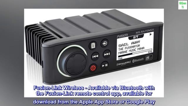 Fusion MS-RA70NSX NMEA 2000 SiriusXM-Ready Marine Entertainment System смотреть онлайн
