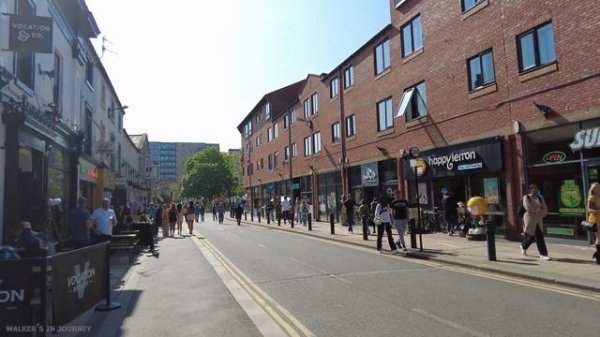 Beautiful Sheffield City Centre Walking Tour 4K #UK #Sheffield #England