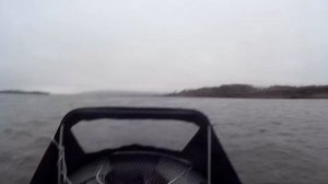 ЛОДКА ФЛАГМАН ДК 320 в приличный ветер .