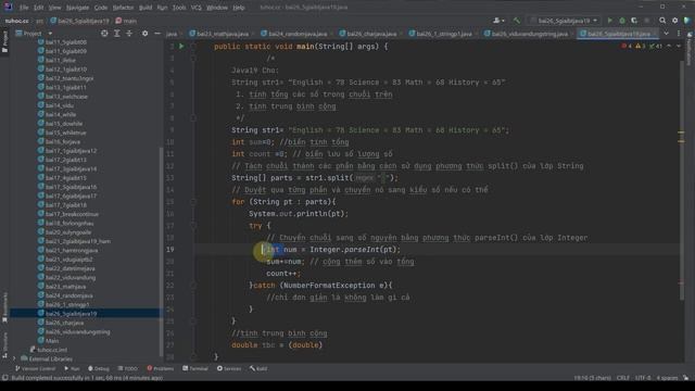 26.5 giải bài tập string java 19 - Kiểu dữ liệu String trong Java смотреть онлайн