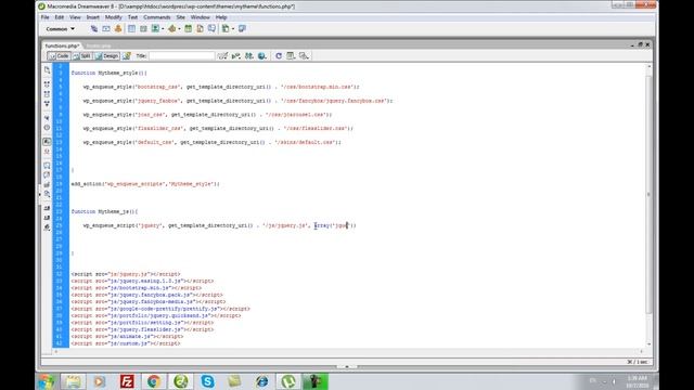 wordpress theme development from scratch || Adding More Javascrip Files Into The Themet смотреть онлайн