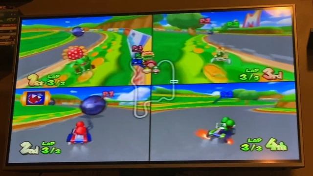 General Racing - Mario Kart: Double Dash!! 4 Player Match смотреть онлайн