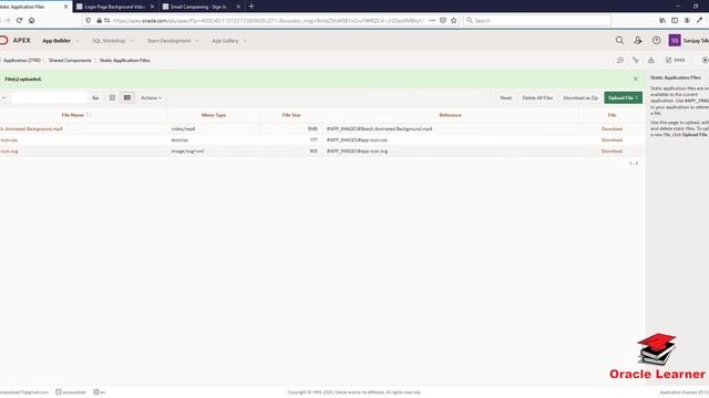 How to add Login Page Background video or animation in oracle apex | Login page background video смотреть онлайн