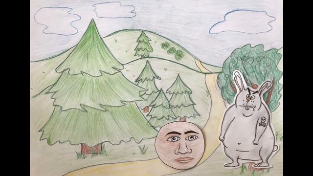The little round bun (Kolobok) Russian folk tale. NEW improved politicly correct edition. смотреть онлайн