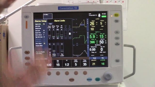 GE Engstrom Carestation Ventilator basic user guide training смотреть онлайн