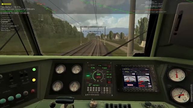 ZDSimulator. Мультиплеер. Ведём пассажирский поезд №643 смотреть онлайн