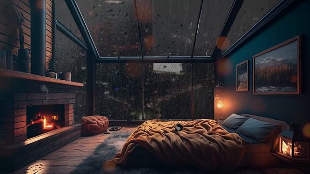 Musica Con Lluvia Relajante | Musica Para Dormir Profundamente | Musica De Relajacion Y Meditacion