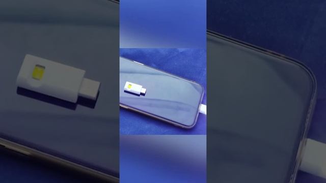 Компактная обеззараживающая ультрафиолетовая лампа. Вставляется в IPhone или в др. смартфоны. смотреть онлайн