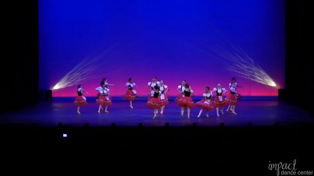 Tarantella - Beginning Ballet Dance Recital смотреть онлайн