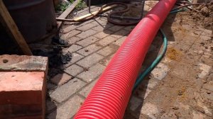 Самодельная теплотрасса для коттеджа