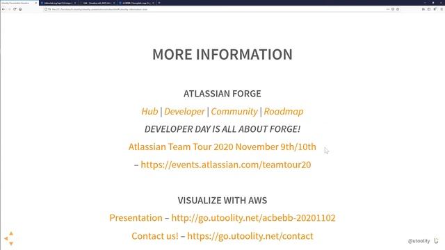 Steffen Opel, Utoolity: Visualize with AWS смотреть онлайн