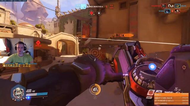 Overwatch | Овервотч - Стрим " поднимаем рейтинг" смотреть онлайн
