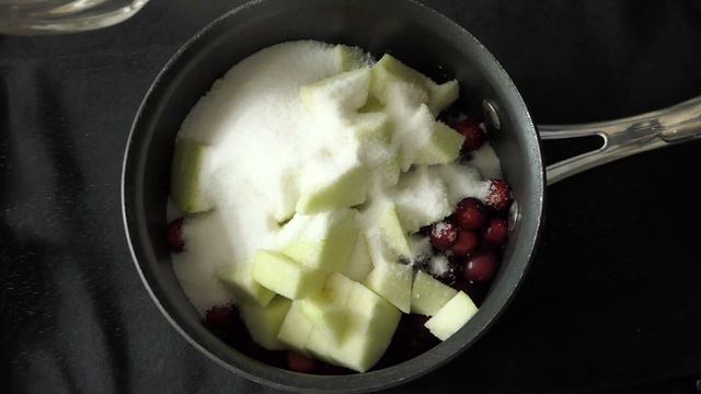 Cranberry sauce. Make ahead holiday cooking. смотреть онлайн