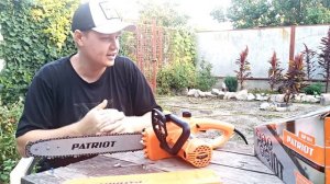 Моя новая Электрическая цепная пила Patriot ESP 1614 ЧАСТЬ 3