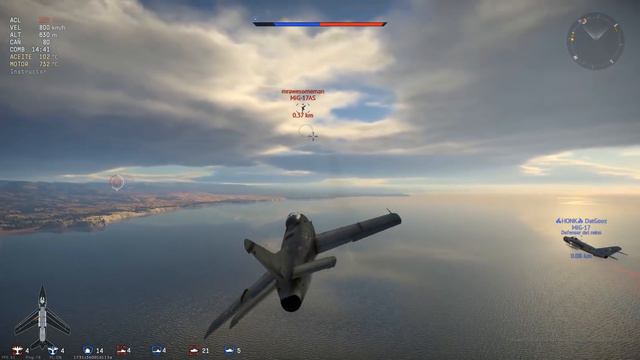 Gineta | G.91/R3 | War Thunder RB смотреть онлайн