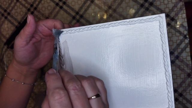 Декор коробки своими руками в светлых тонах. DIY! смотреть онлайн