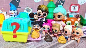 СМЕШНАЯ ИГРА? ИЛИ СЕКРЕТНЫЙ ПИТОМЕЦ?? Куклы ЛОЛ сюрприз в ДЕТСКОМ САДИКЕ смешные мультики Даринелк