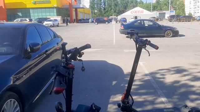 KugooG1 и  White SIBERIA Nerpa Pro пробег и остаточное напряжение после поездки до озера Хепоярви
