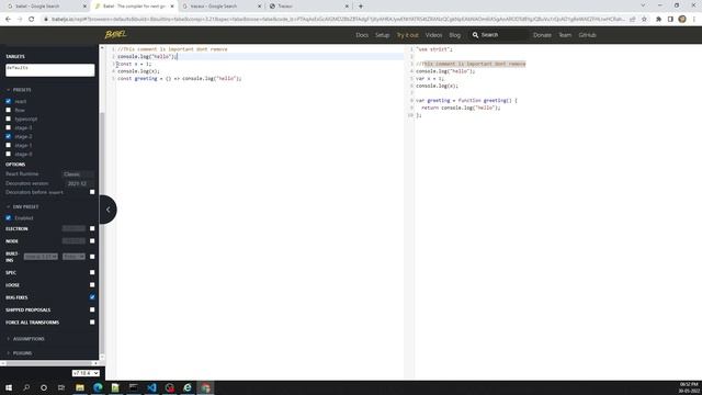2. Comparing Babel with other compilers like Traceur and TypeScript Compiler - BabelJS смотреть онлайн