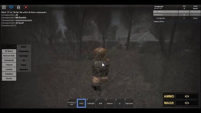 S.T.A.L.K.E.R RP Whispers of The Zome. Ecologists Roblox #1 смотреть онлайн