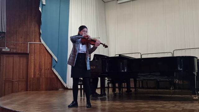 Ли Мария 13 лет Боккерини Менуэт ИОДШИ Иркутск