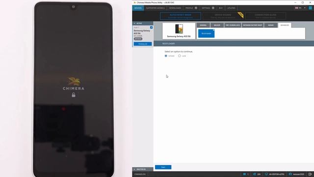 Samsung Exynos Unlock Bootloader With ChimeraTool