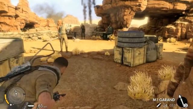 Sniper Elite III HD Game Play on i5-4200U + AMD R5 M230 Laptop Part 1 смотреть онлайн