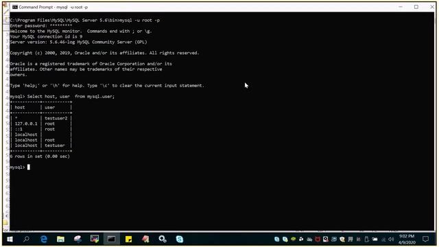 MySQL : How to drop a user in MySQL смотреть онлайн