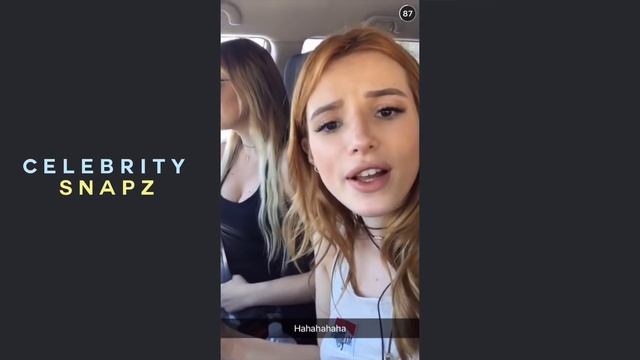 Bella Thorne | Snapchat Videos | September 2016 | ft Tyler Posey, Bella's Girlfriend & Gregg Sulkin смотреть онлайн