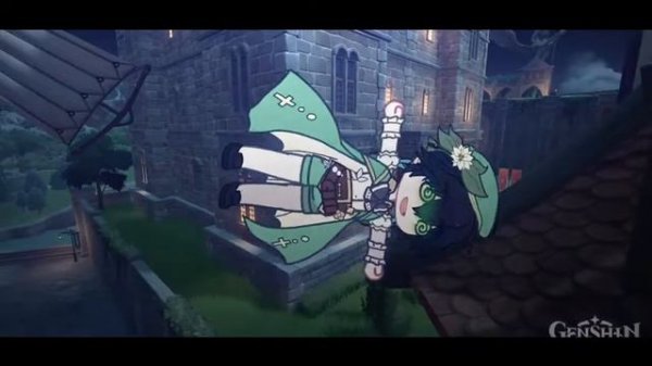 \|Венти не много выпил \|~French Venti~gacha club Genshin impact