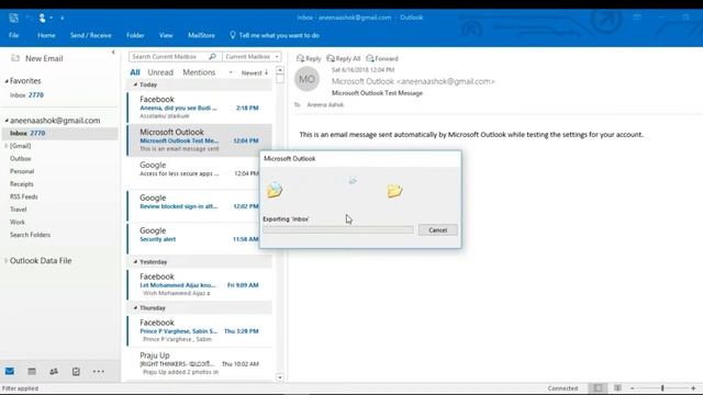 Backup and Restore Emails in Outlook 2013,2016 & 2019 смотреть онлайн